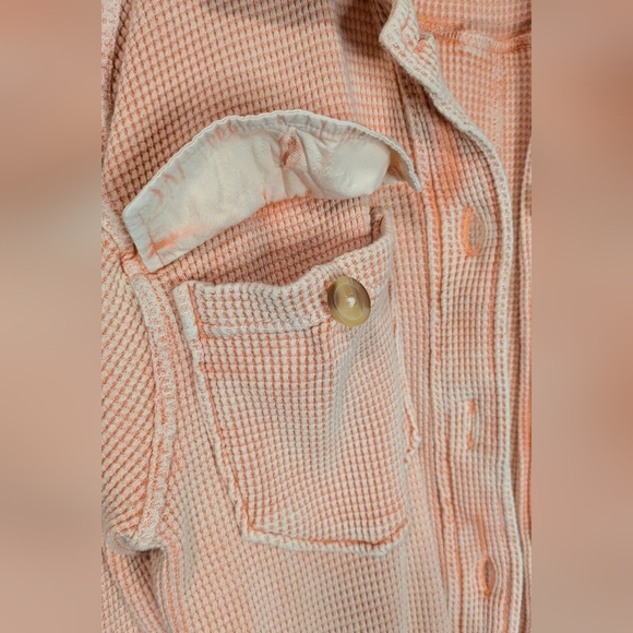 Bagatelle Waffle Knit Shacket - Picture 8 of 9